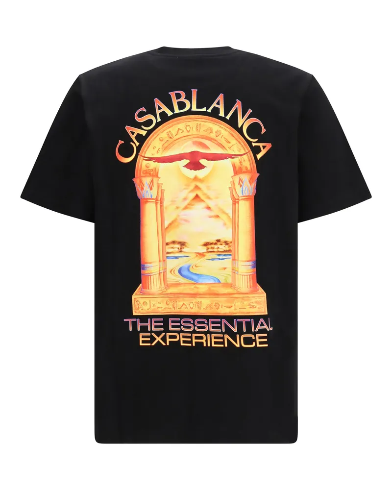 Casablanca Paris Hermons Mirage Arch T-Shirt — Black Black