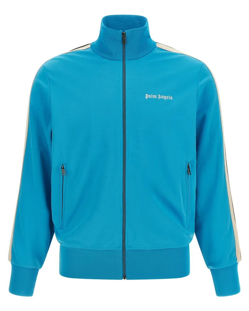 Palm Angels Track Sweatshirt — Blue Blue
