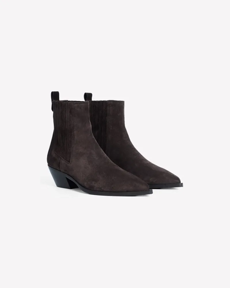 FESTA Milano Aurea Ankle Boot — Cacao Cacao