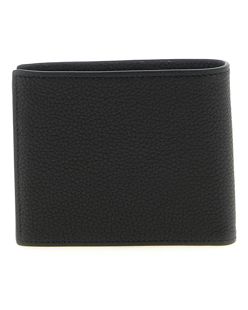 Tom Ford Hammered Leather Wallet — Black Black