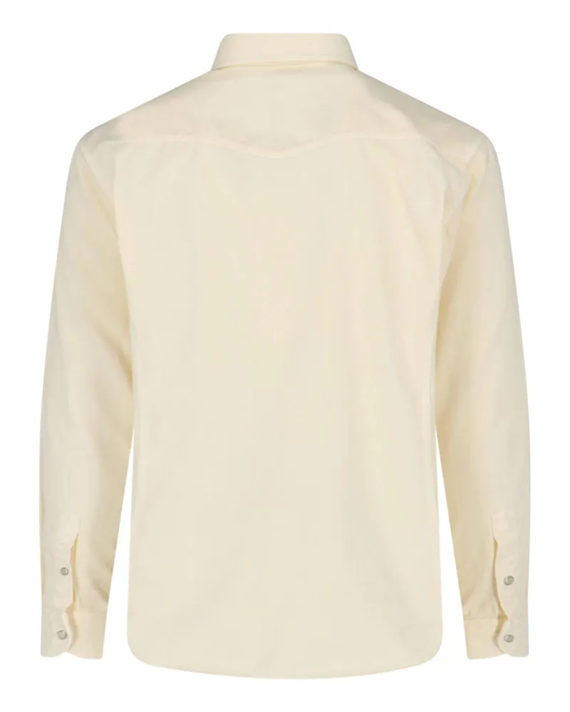 Tom Ford Men's Shirts White Cotton White