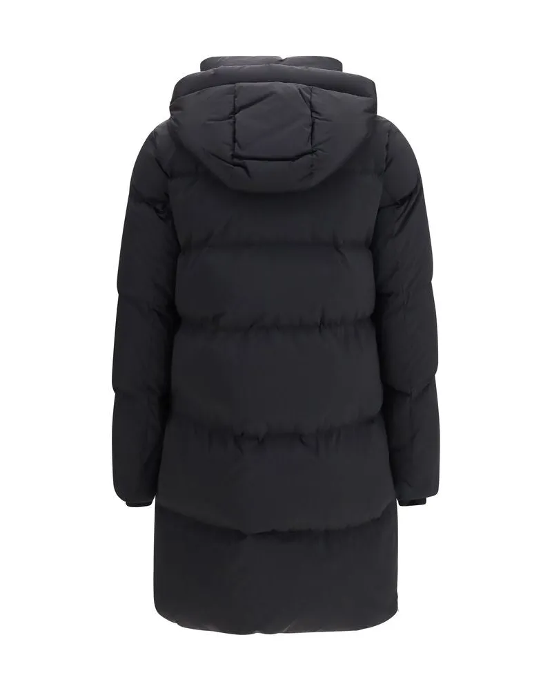 Woolrich Down Jacket — Black Black