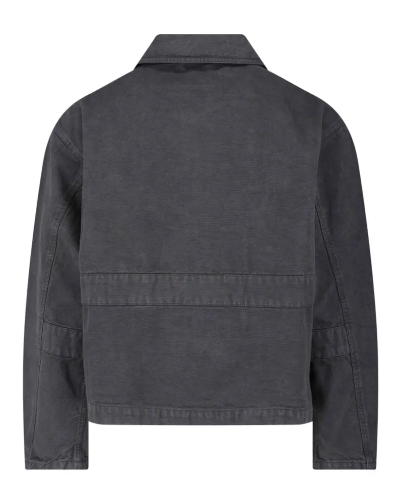 Mfpen Men's Jackets Grey Organic Cotton Gray