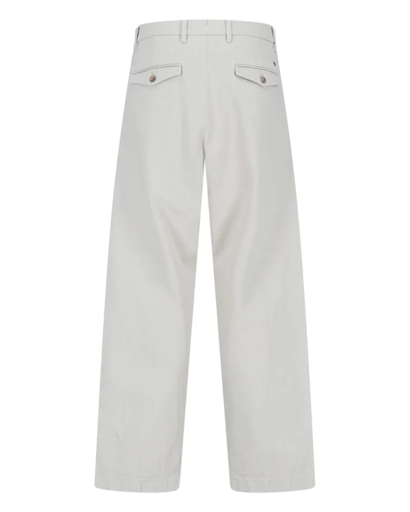 Closed Men's Trousers Grey Cotton Gray