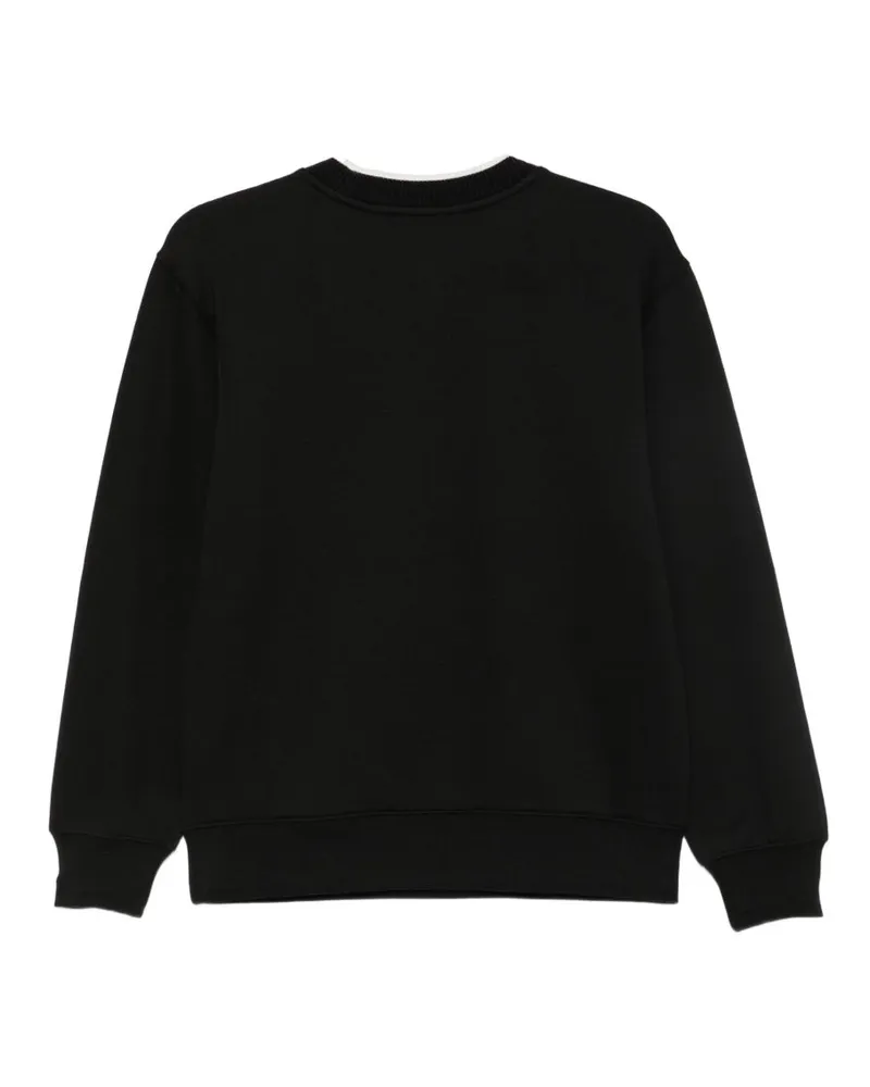 Emporio Armani Crew Neck Sweatshirt — Black Black