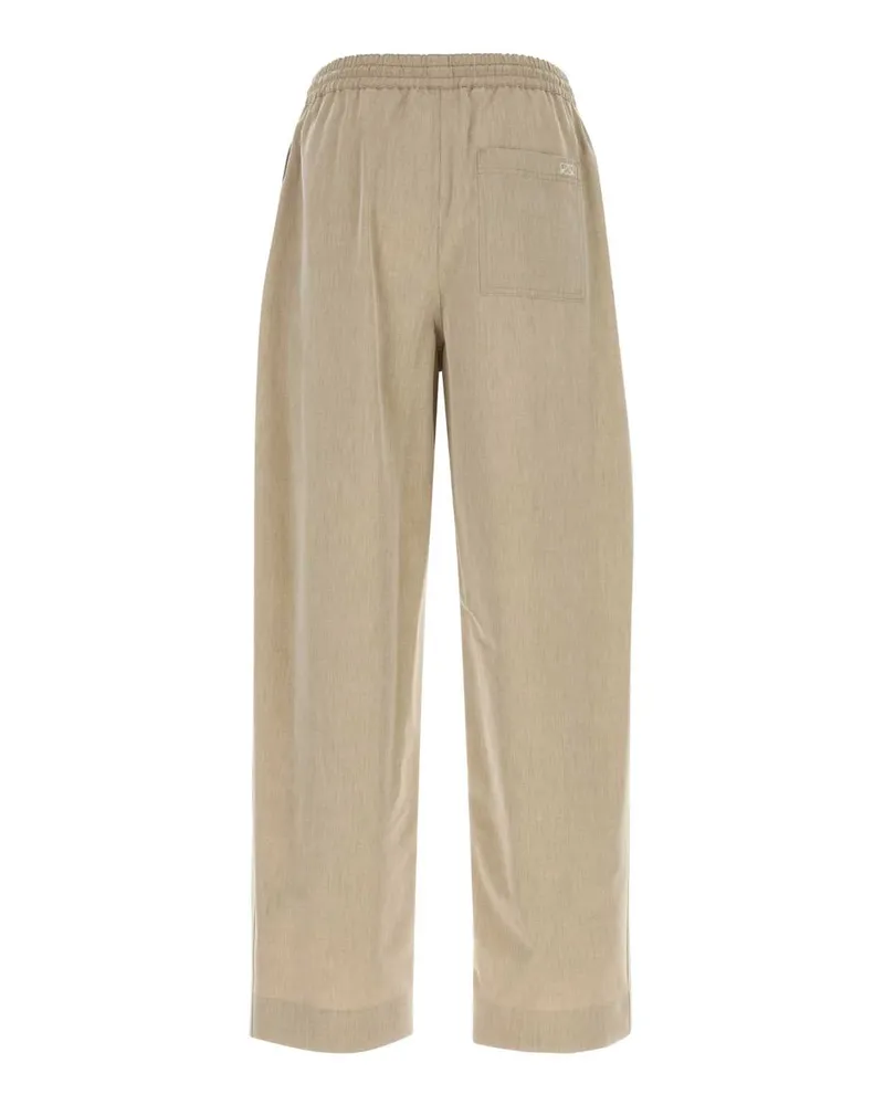 Loewe Trousers — Beige Beige
