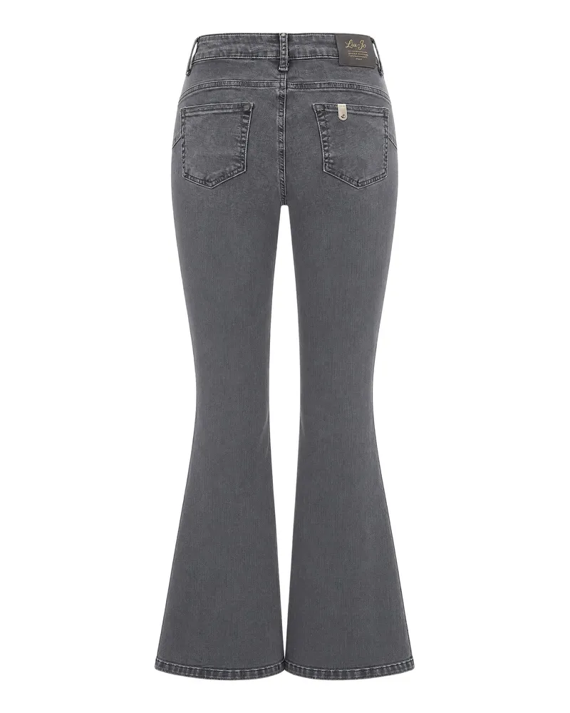 Liu Jo Bootcut Denim Jeans — Gray Gray