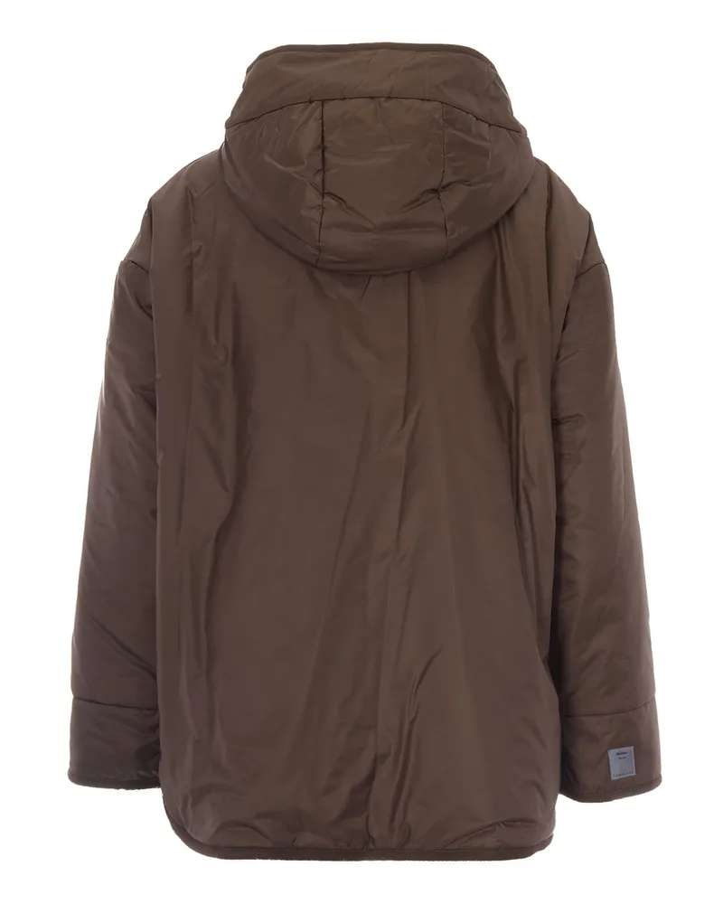 Max Mara Women's Padded Jacket Cleo Taupe Polyester Brown