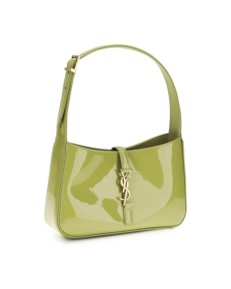 Saint Laurent Women's Bicolor Calf Leather Bos Taurus Shoulder Bag Yellow