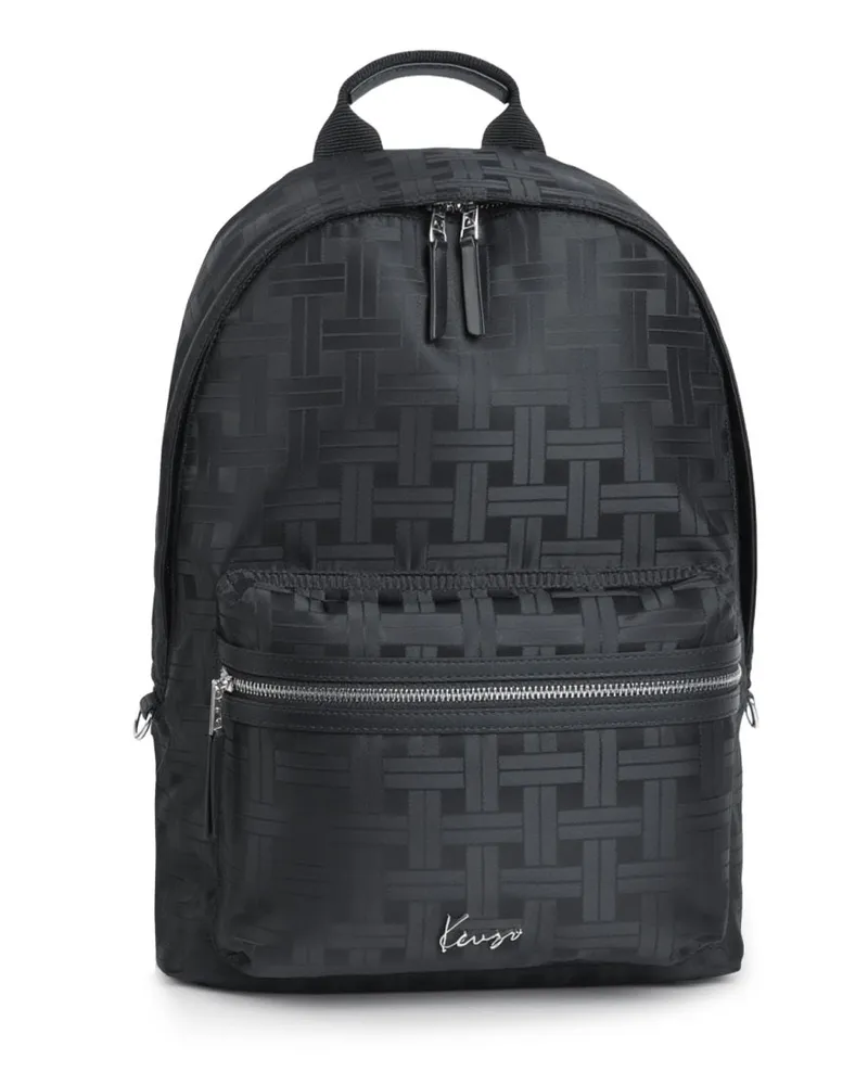 Kenzo Polyester Backpack — Black Black