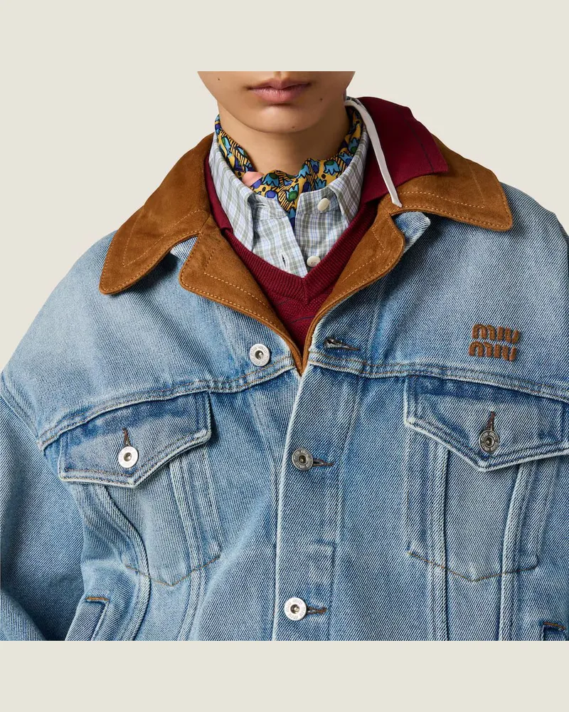 Miu Miu Jacket — Blue Blue