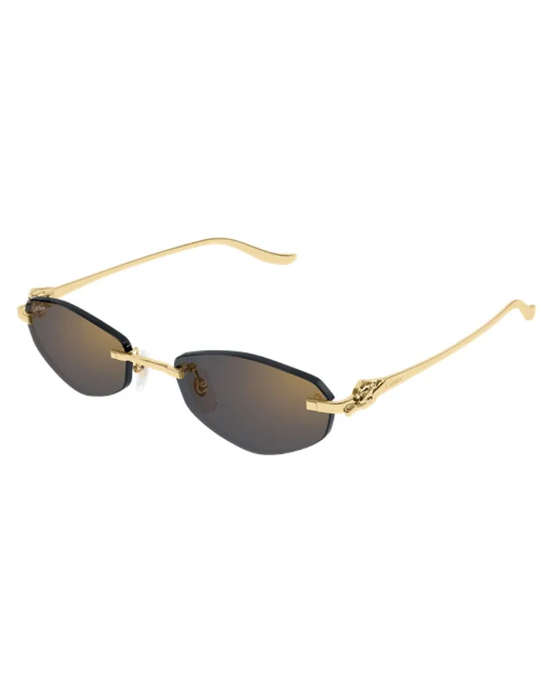 Cartier CT0675S001 Sunglasses — Gold Gold