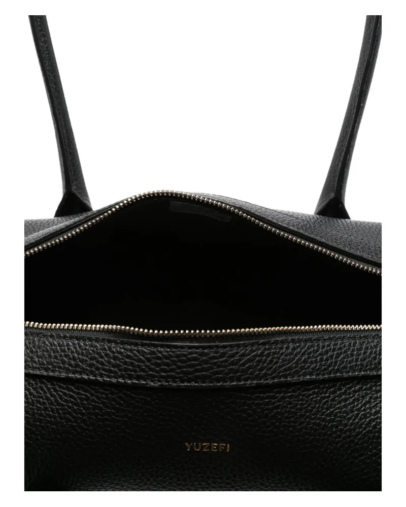 YUZEFI Duffle Shoulder Bag — Black Black