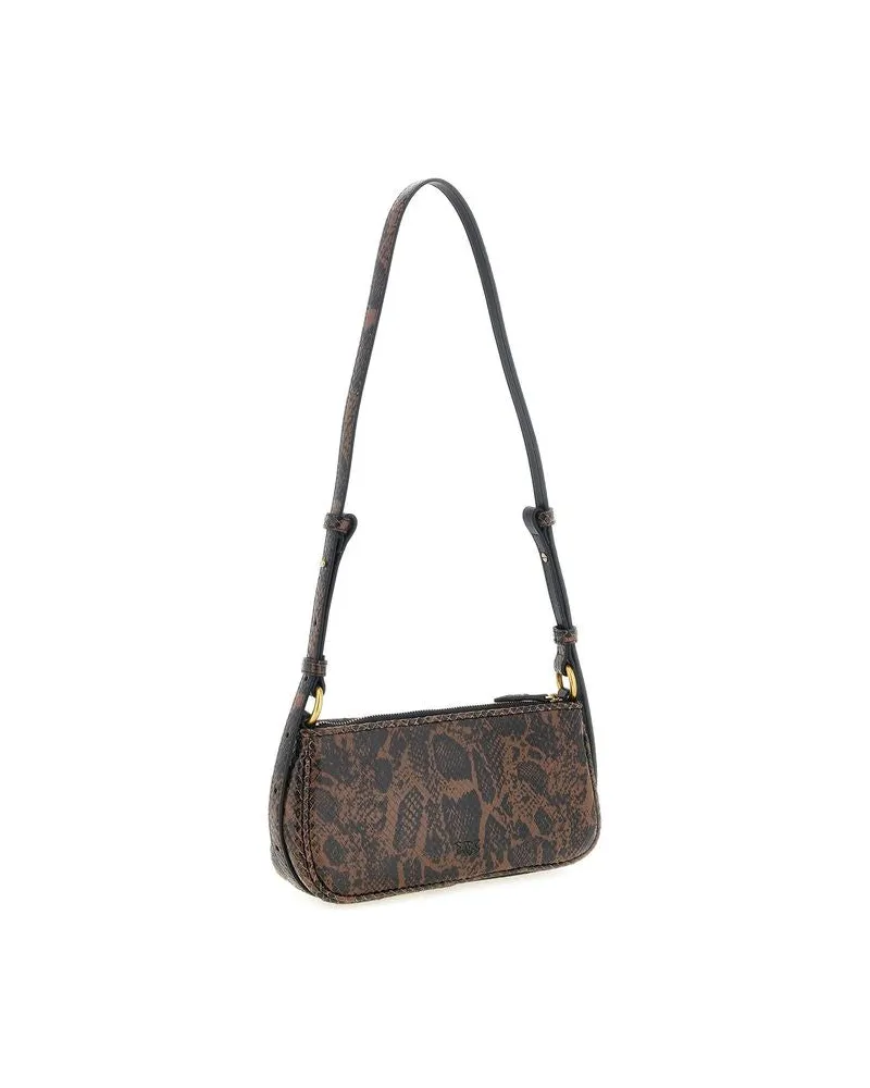 Pinko Shoulder Bag — Brown Brown