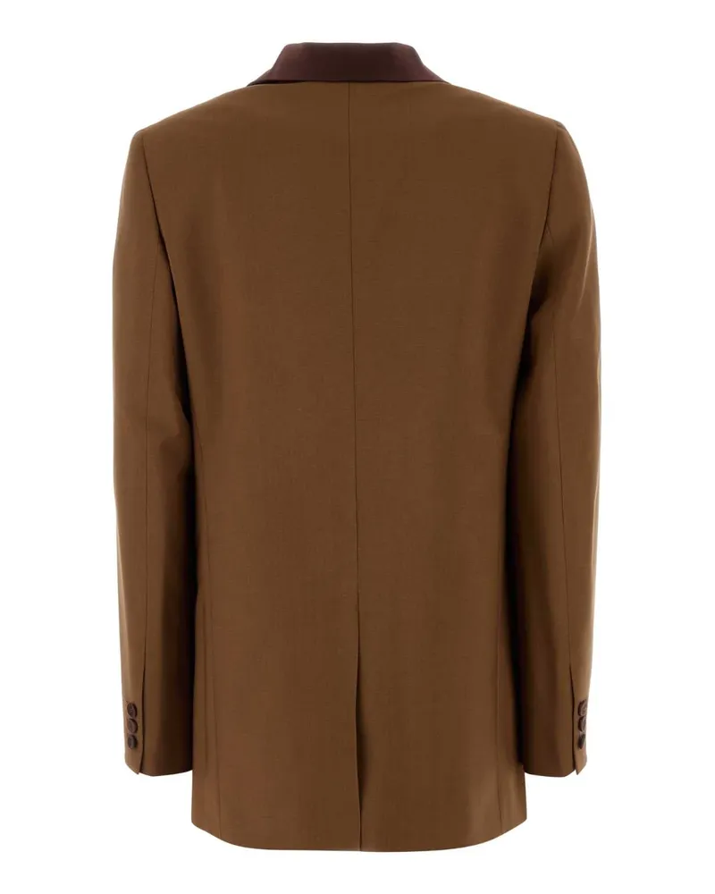 Fendi Tobacco-25 Giacche E Gilet Jacket Brown