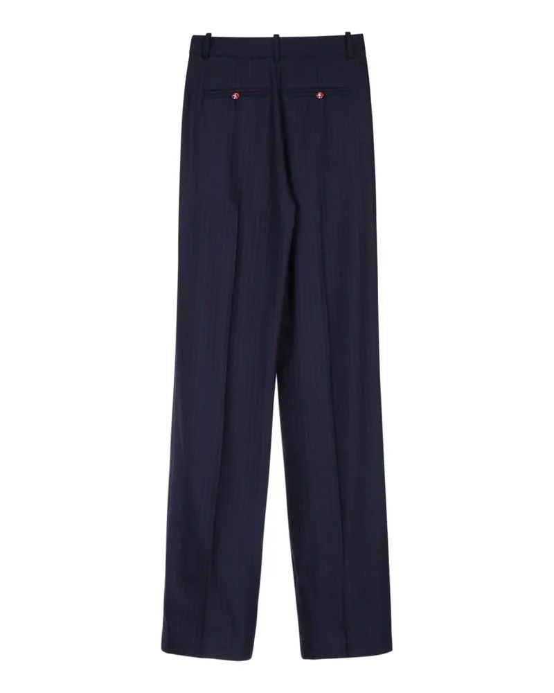 Elisabetta Franchi Women's Pantalone Blunotteredpassion Pantaloni Trousers Navy