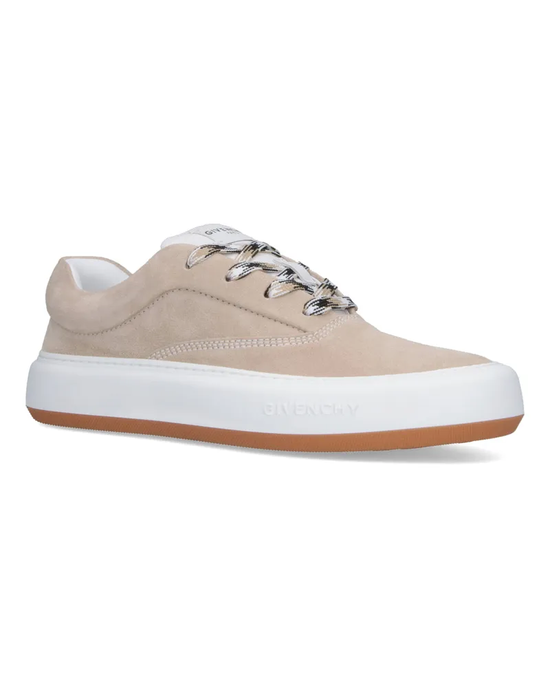 Givenchy Men's Sneakers Beige Calf Leather Beige