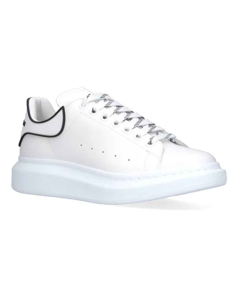 Alexander McQueen Men's Sneakers White Calf Leather White