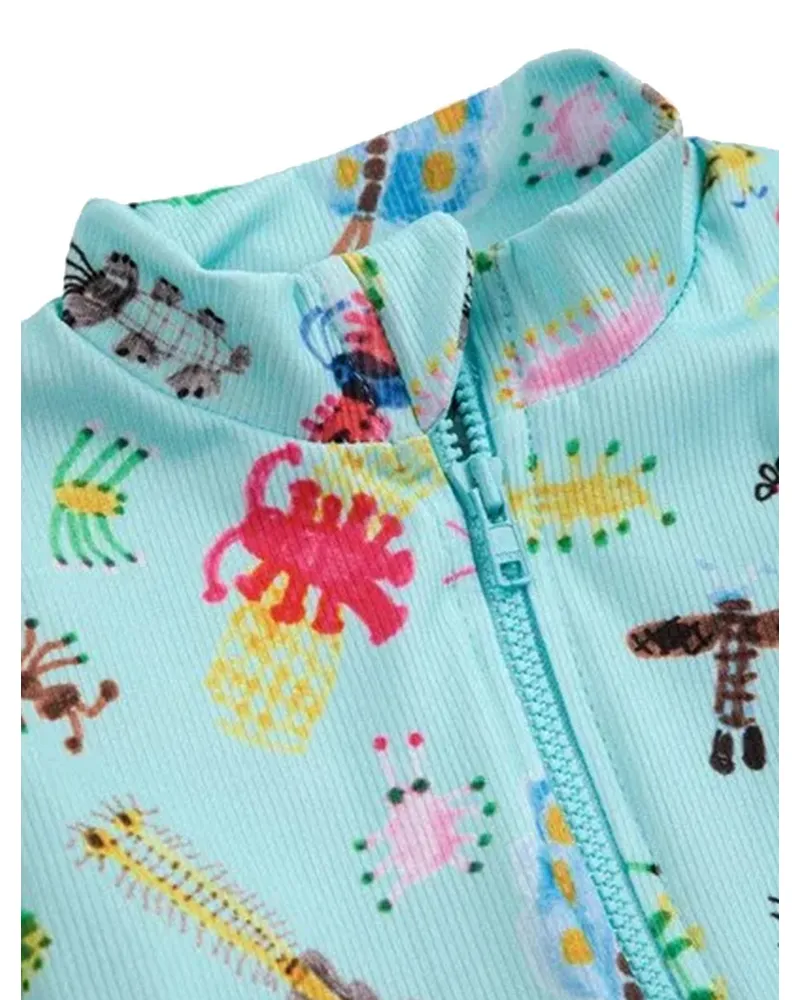 BOBO CHOSES Swim Shorts — Blue Blue
