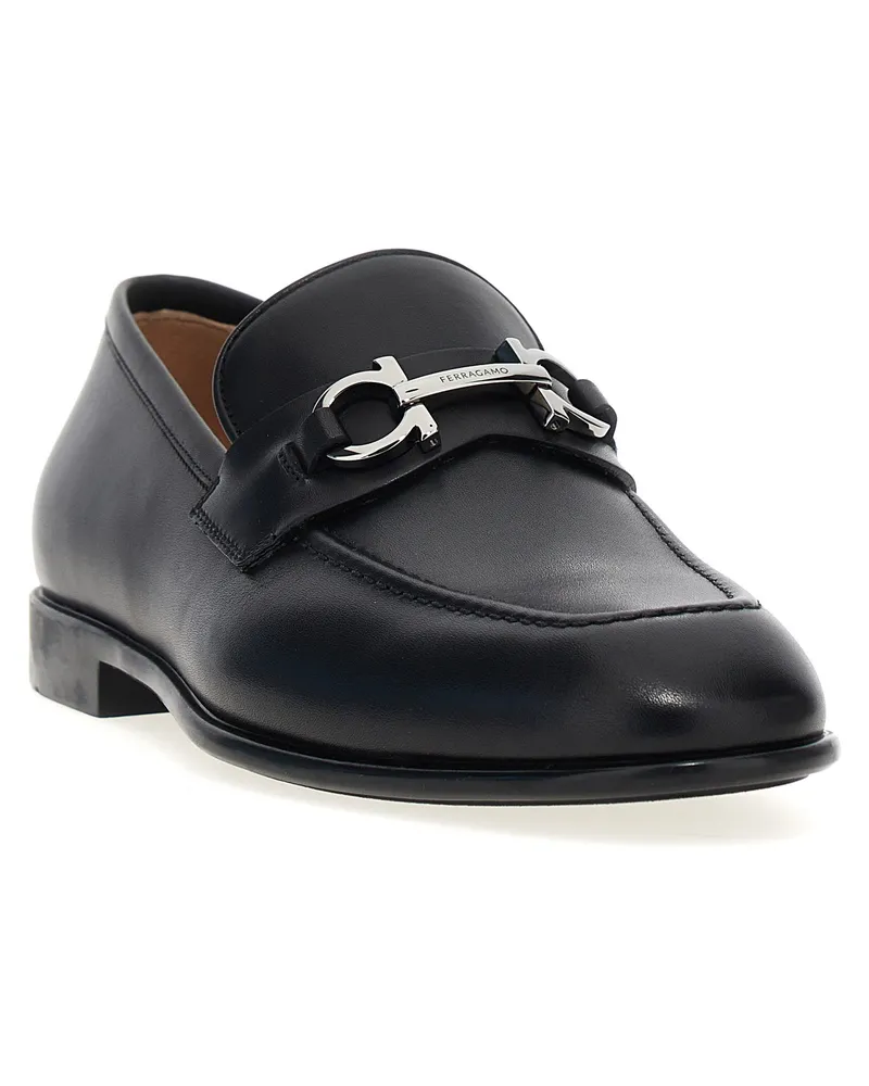 Ferragamo Foster Loafer — Black Black