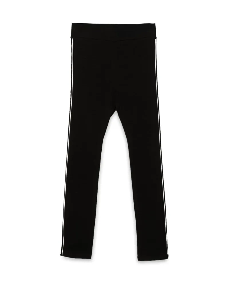 Michael Kors Cotton-Elastane Leggings — Black Black