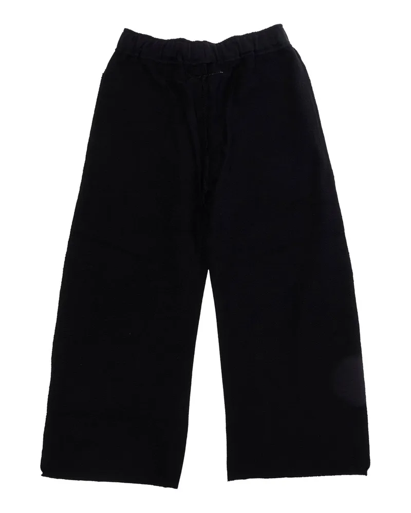 Maison Margiela Boys' Unisex Pant Black Cotton Trousers Black