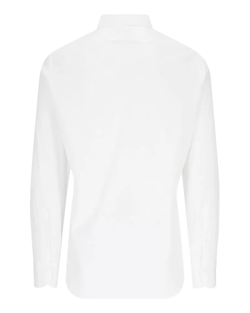 Finamore 1925 Men's Shirts White Cotton White