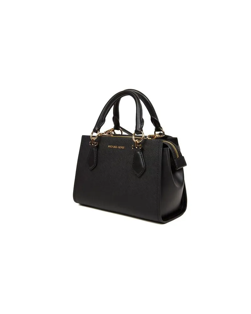Michael Kors Women's Crossbody Bag Black Leather Crossbody-bags Black
