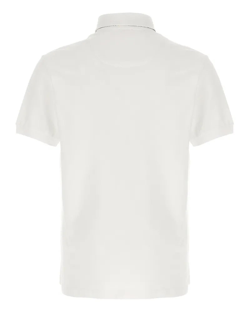 Etro Men's White Cotton Polo Shirt White