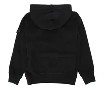 Boys' Sweater Hoodie Black Cotton