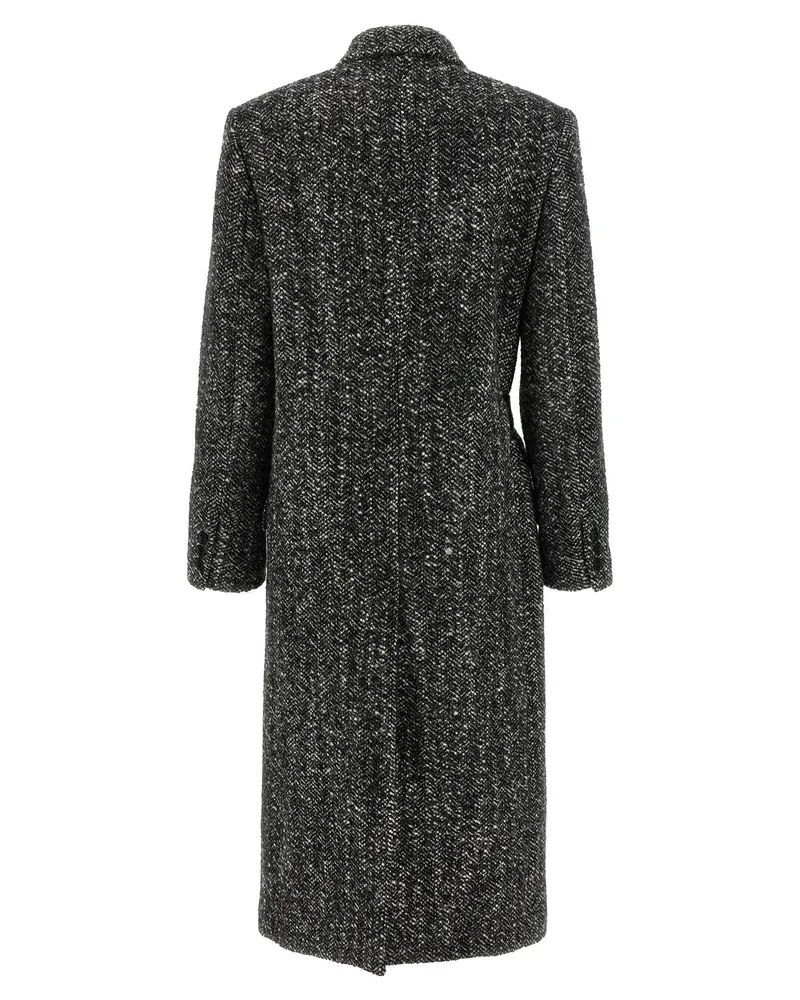 Isabel Marant Ebyane Coat — Gray Gray