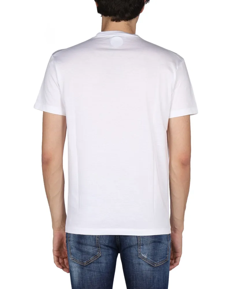 Dsquared2 Globetrotter T-Shirt — White White