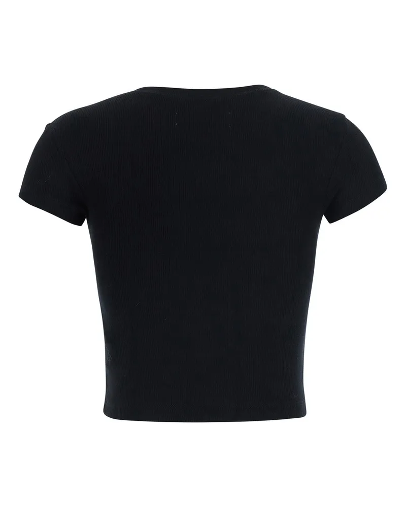 Vivienne Westwood Embroidered Logo T-Shirt — Black Black