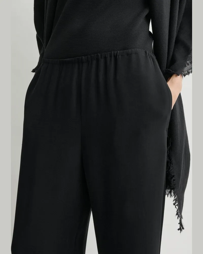Totême Trousers — Black Black