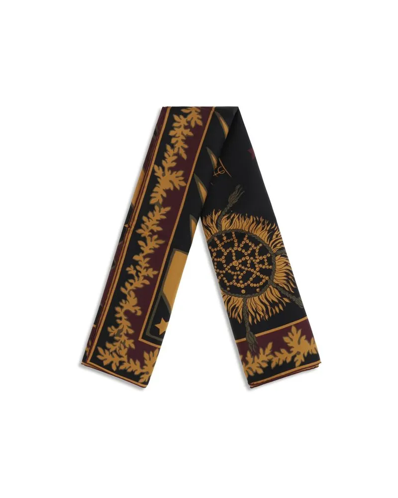 Emilio Pucci Multicolor Silk Scarf — Multicolor Multicolor