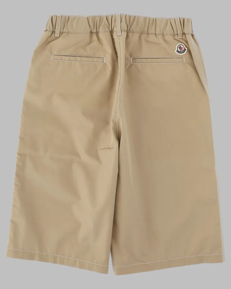 Moncler Cargo Pocket Polyester Bermuda Shorts — Multicolor Multicolor