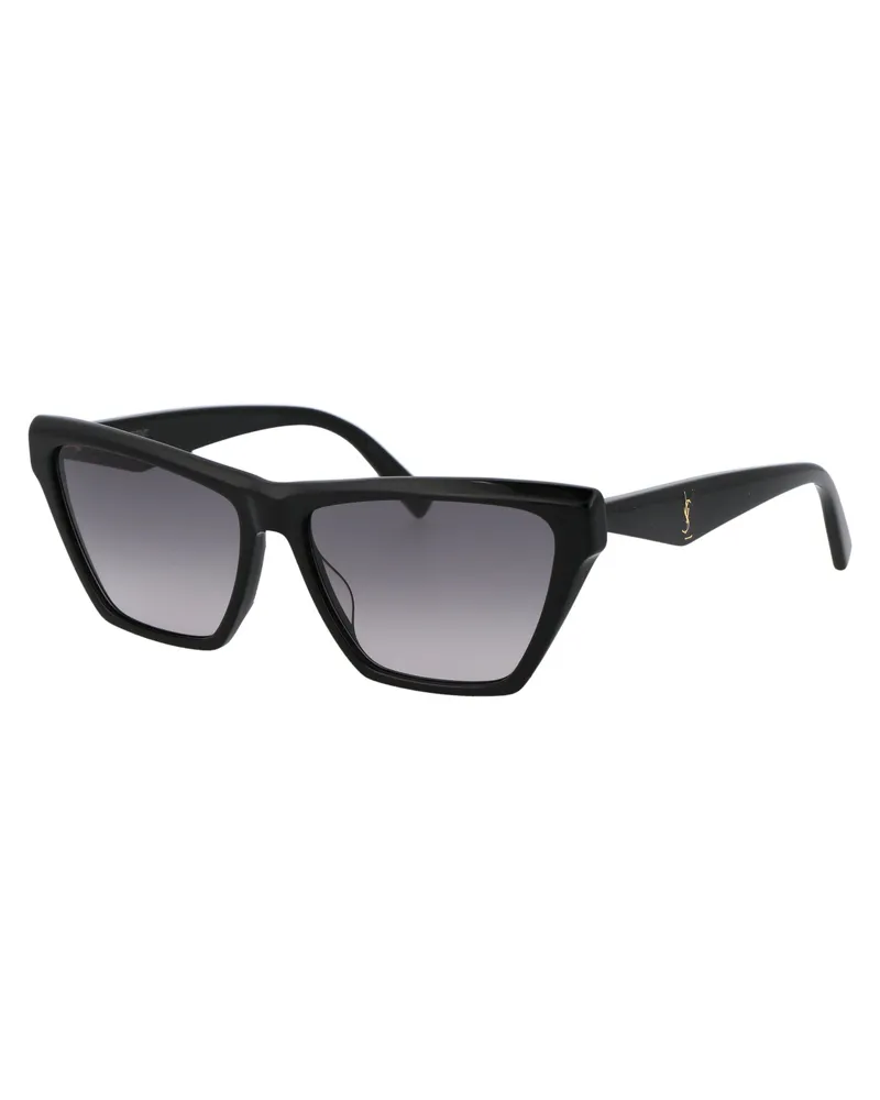 Saint Laurent Women's Sunglasses Slm103 Black-Black-Grey Acetate Black/black/grey Black