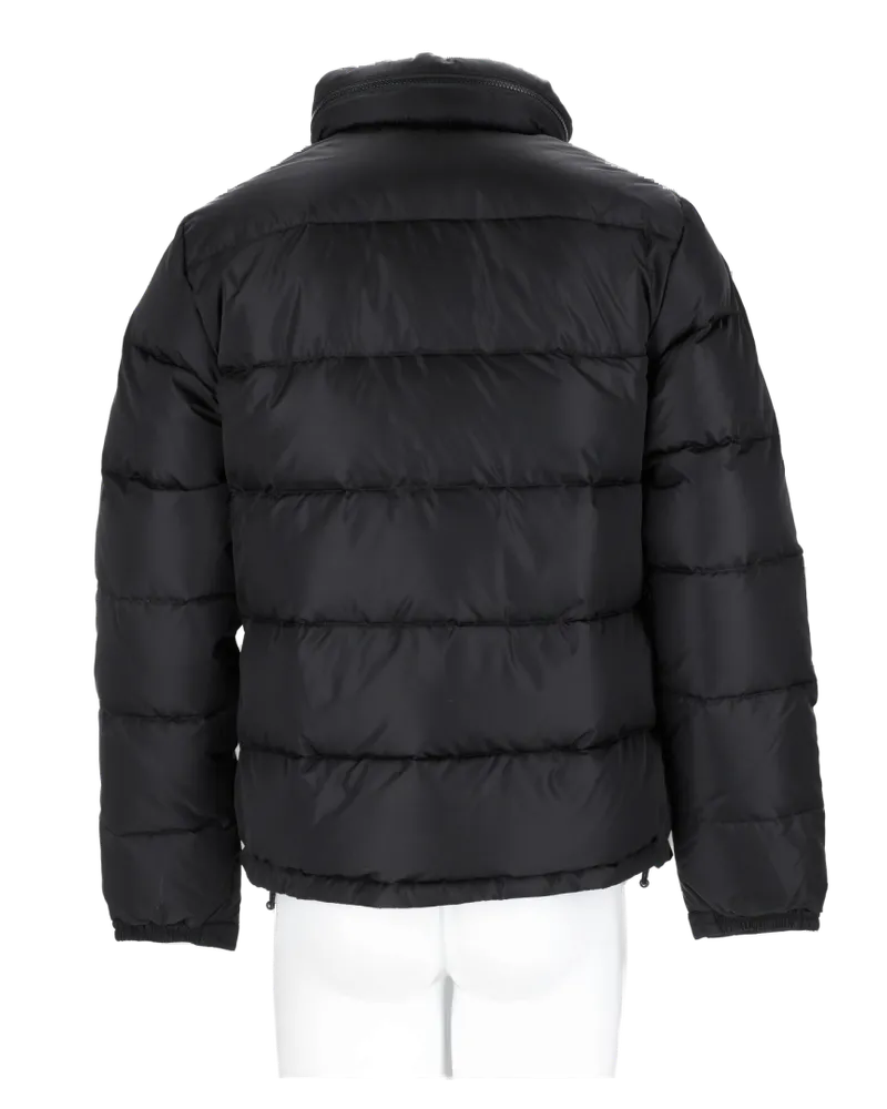 ASPESI Detachable Hood Down Jacket — Black Black