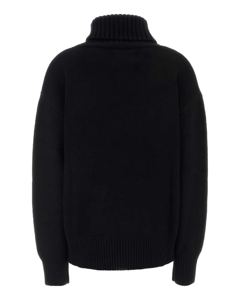 extreme cashmere Women's Black Cashmere Nâ°20 Sweater Raven Exterior: Maglieria Black