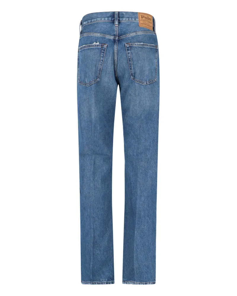 Ralph Lauren Women's Jeans Blue Cotton Blue