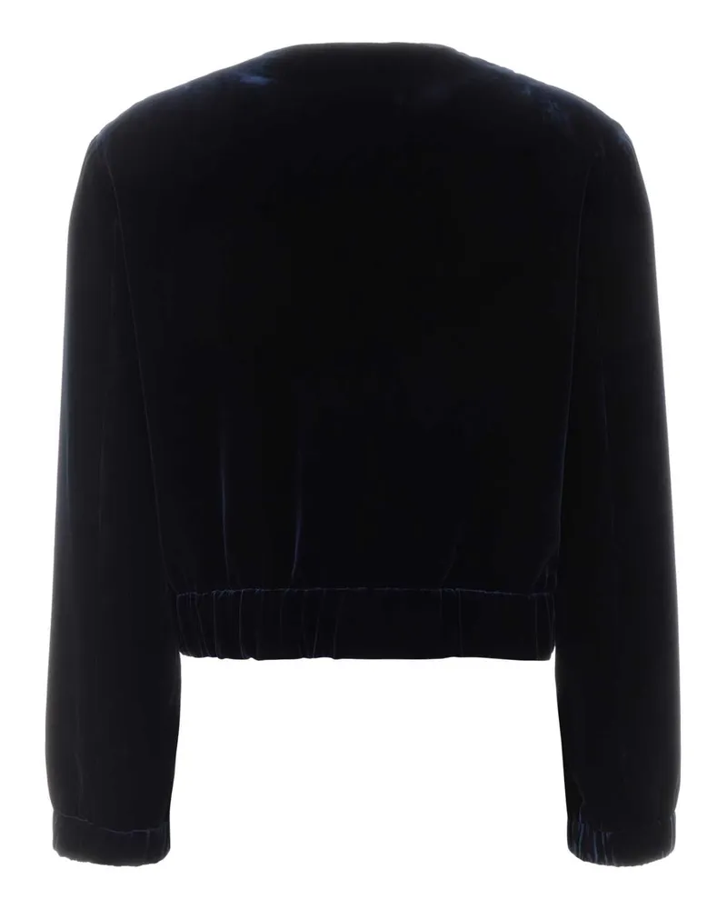 Giorgio Armani Velvet Jacket — Navy Navy