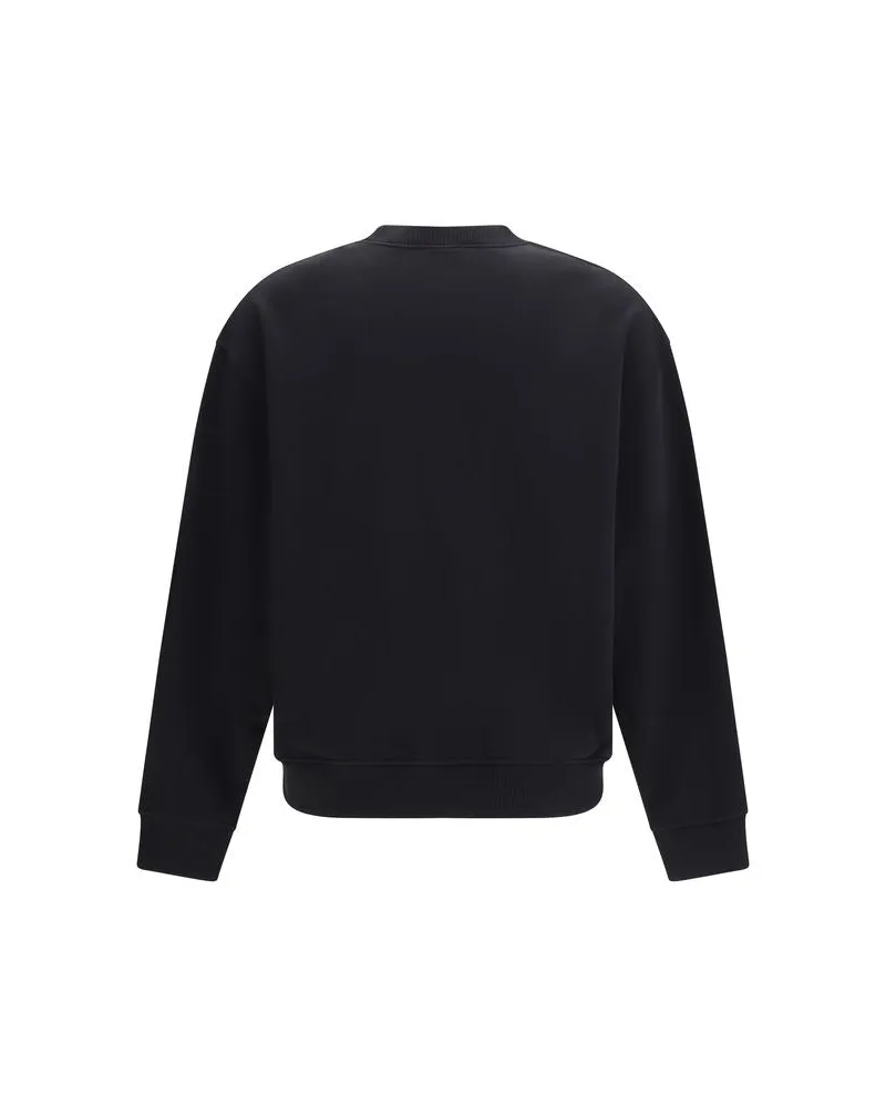Palm Angels Men's Black Cotton Sweatshirt Clothing Black