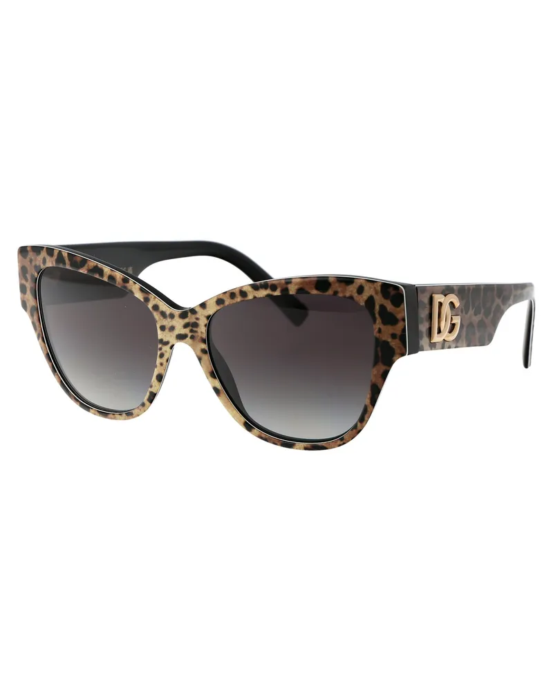Dolce & Gabbana Women's Sunglasses 0dg4449 Brown-Black Acetate Brown/black Brown