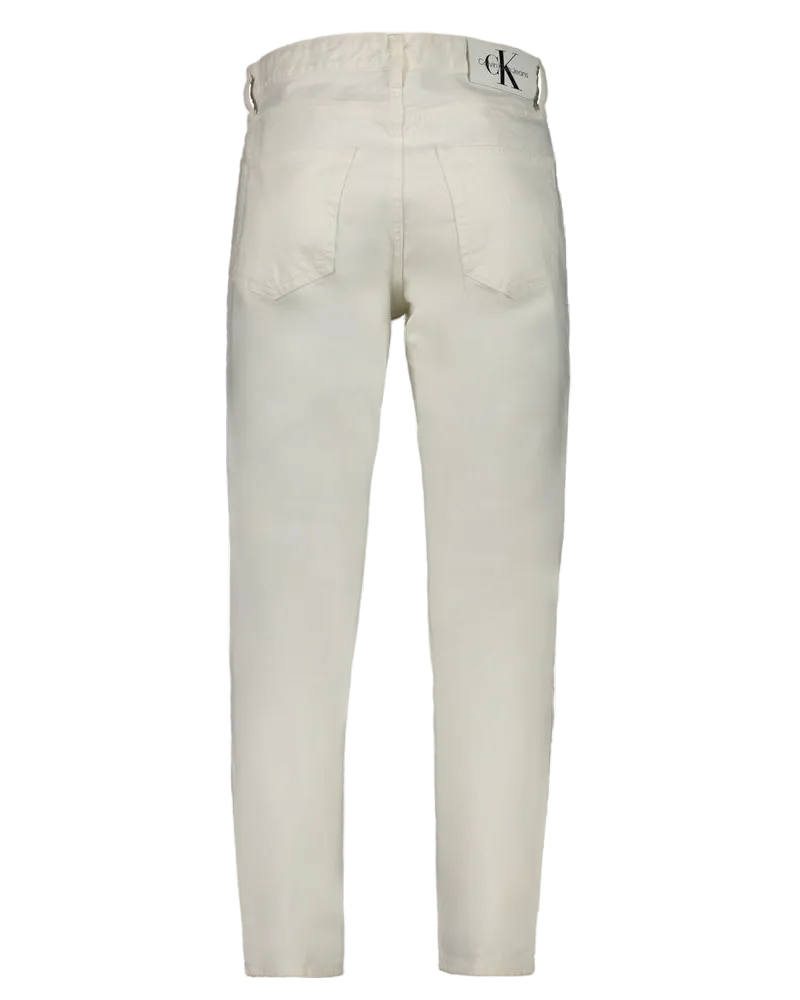 Calvin Klein Cotton Jeans — White White