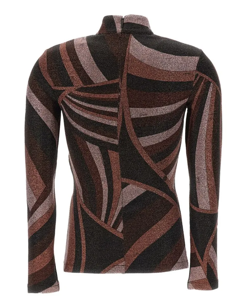 Emilio Pucci Swirl-Pattern Knit Tunic 