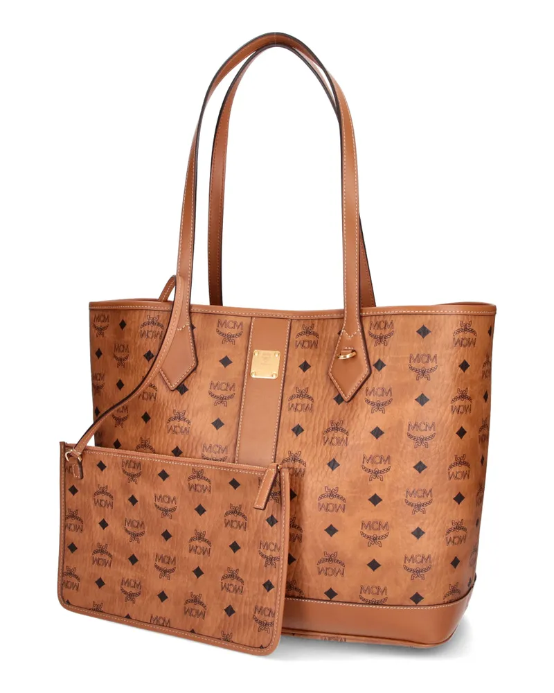 MCM Women's Bags Brown Cowhide Brown