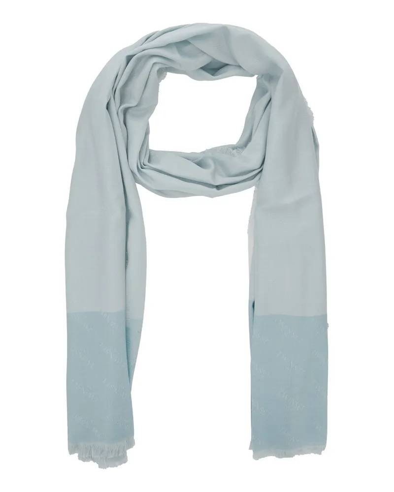 Twin-Set Women's Scarf Light Blue Polyester Scarfs Blue