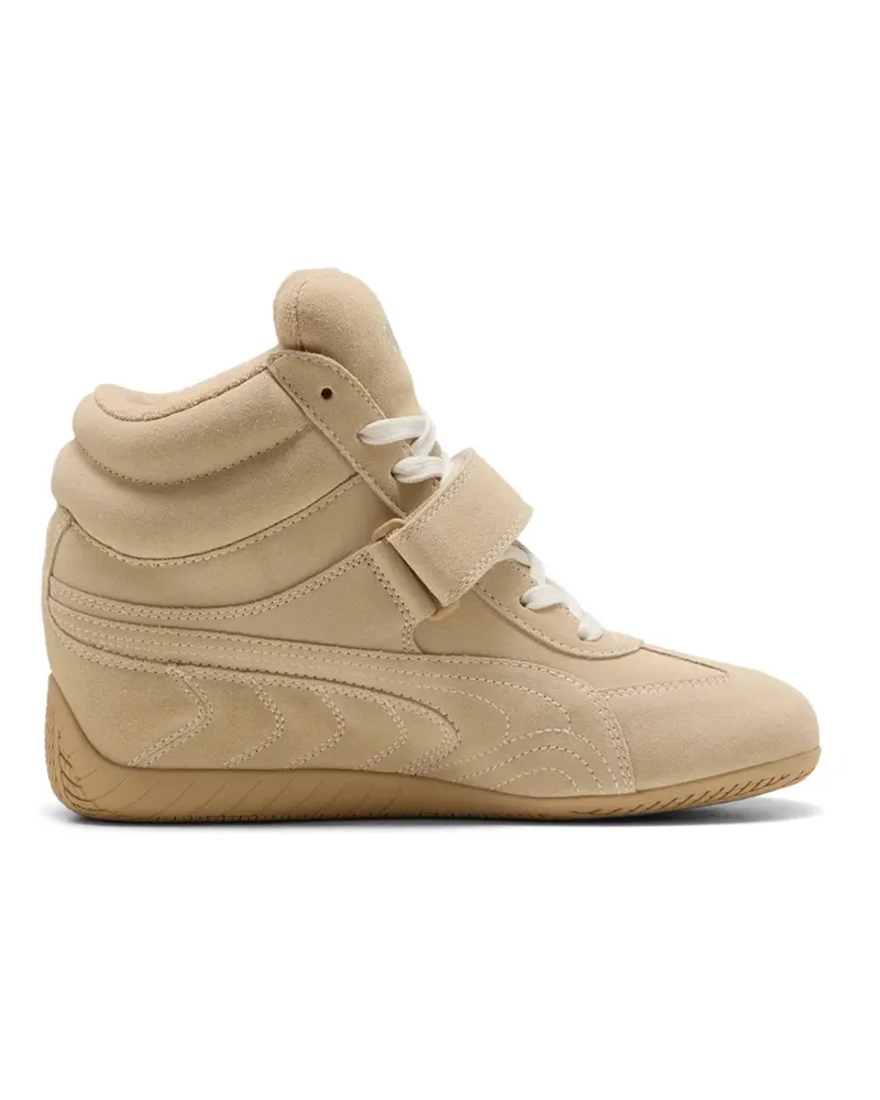 Puma Speedcat Wedge Sneakers — Beige Beige