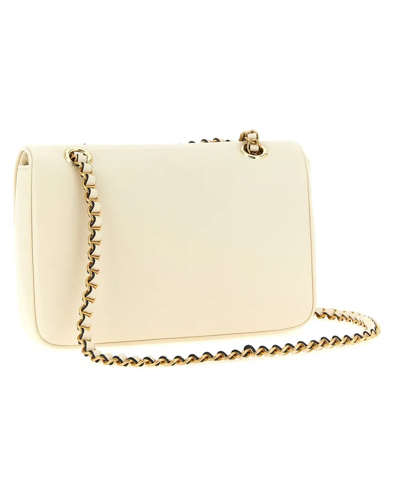 Valentino Garavani Women's White Lamb Leather Shoulder Bag White