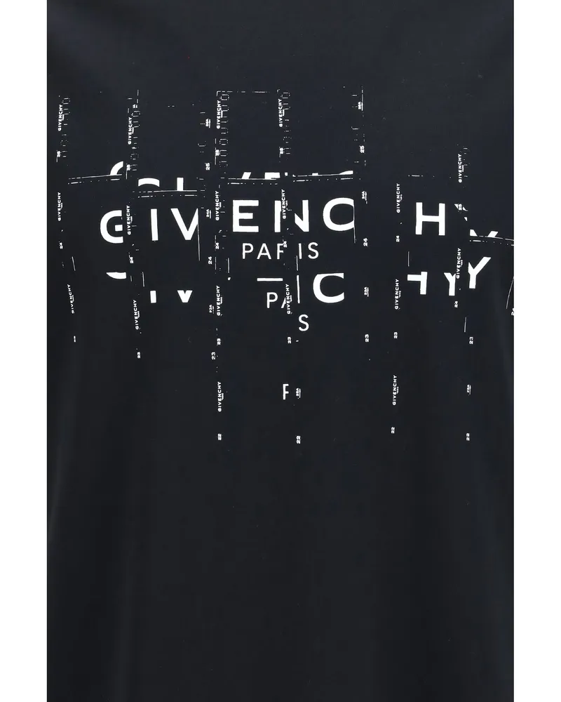 Givenchy Photographic Negative Print T-Shirt — Black Black